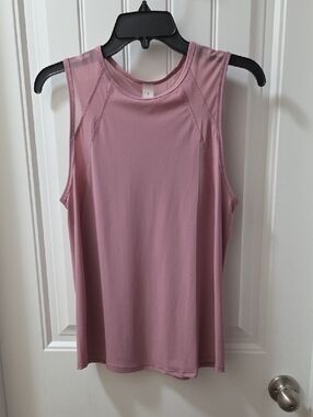 Women's Sleeveless Athletic Tank Top - Dusty Rose